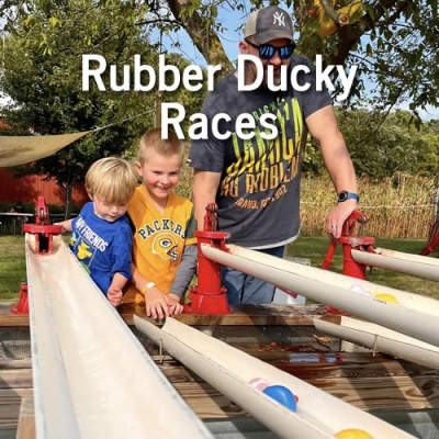 Kids activities at Enchanted Valley Acres in Cross Plains Wisconsin.