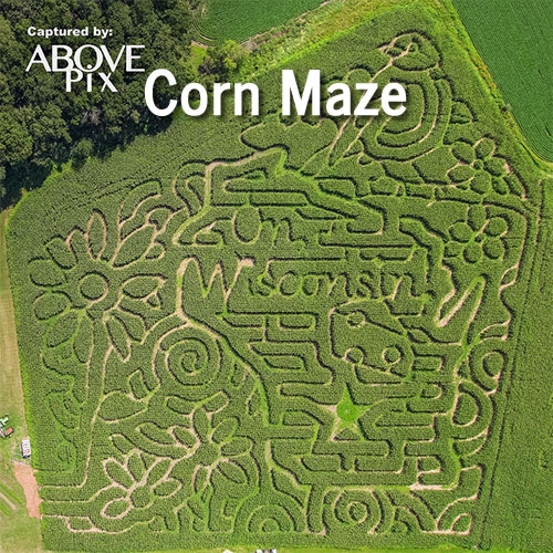 Corn mazes at Enchanted Valley Acres